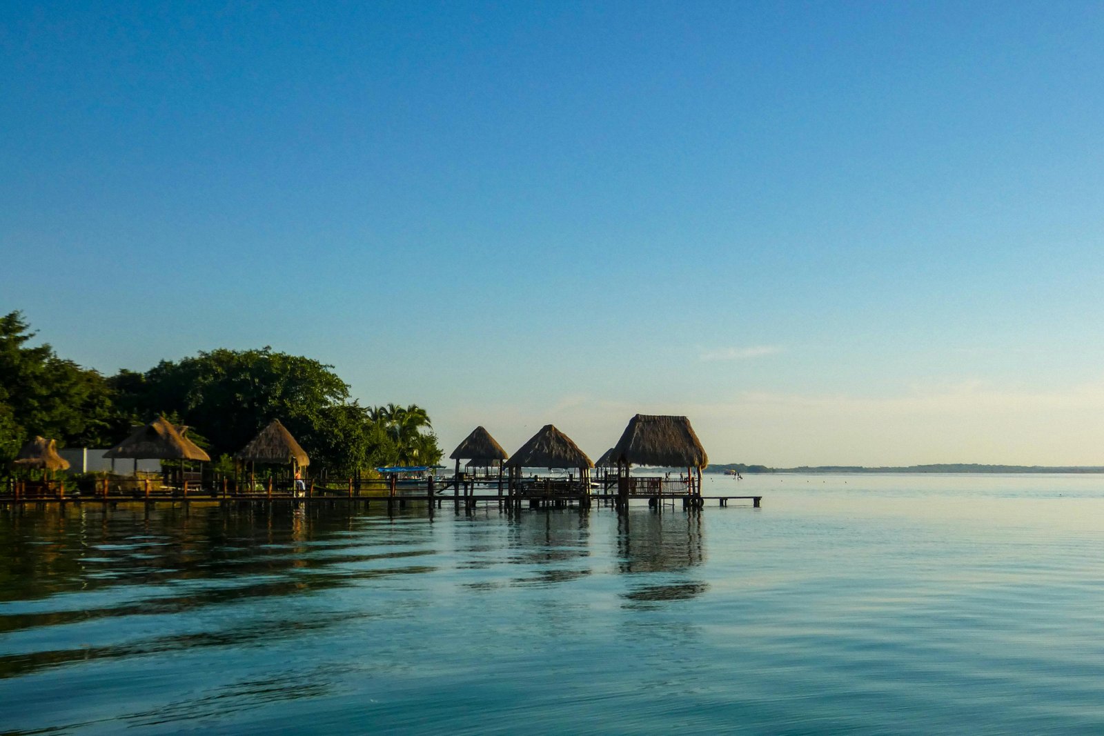 Vista aérea de Bacalar